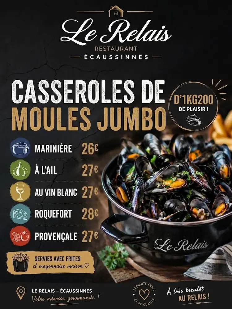 Suggestions de casseroles de moules à Ecaussinnes